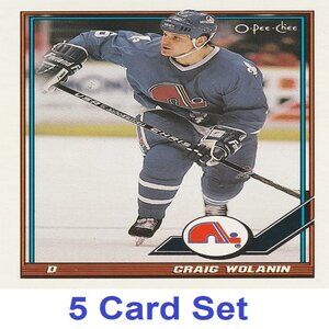 Craig Wolanin Hockey Card Collection